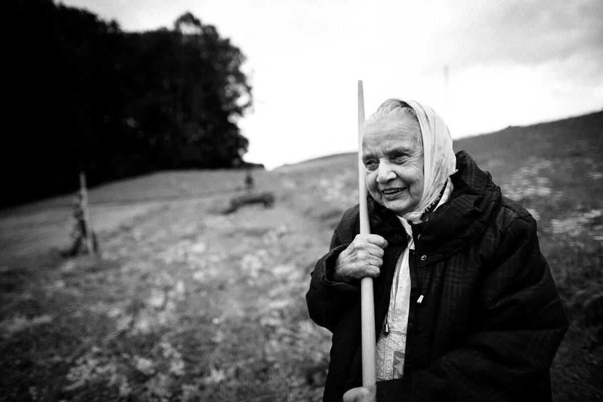 Dairy farmers in the Bavarian mountains